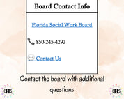 Florida, LCSW Hours Tracker, Clinical Supervision Form for Master Social Worker - MSW Student or MSW Graduation Gift