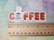 Counselor Sticker for Coffee Addict, Vinyl Sticker Design for Mental Health Office Decor, Counseling Student or Graduation Gift