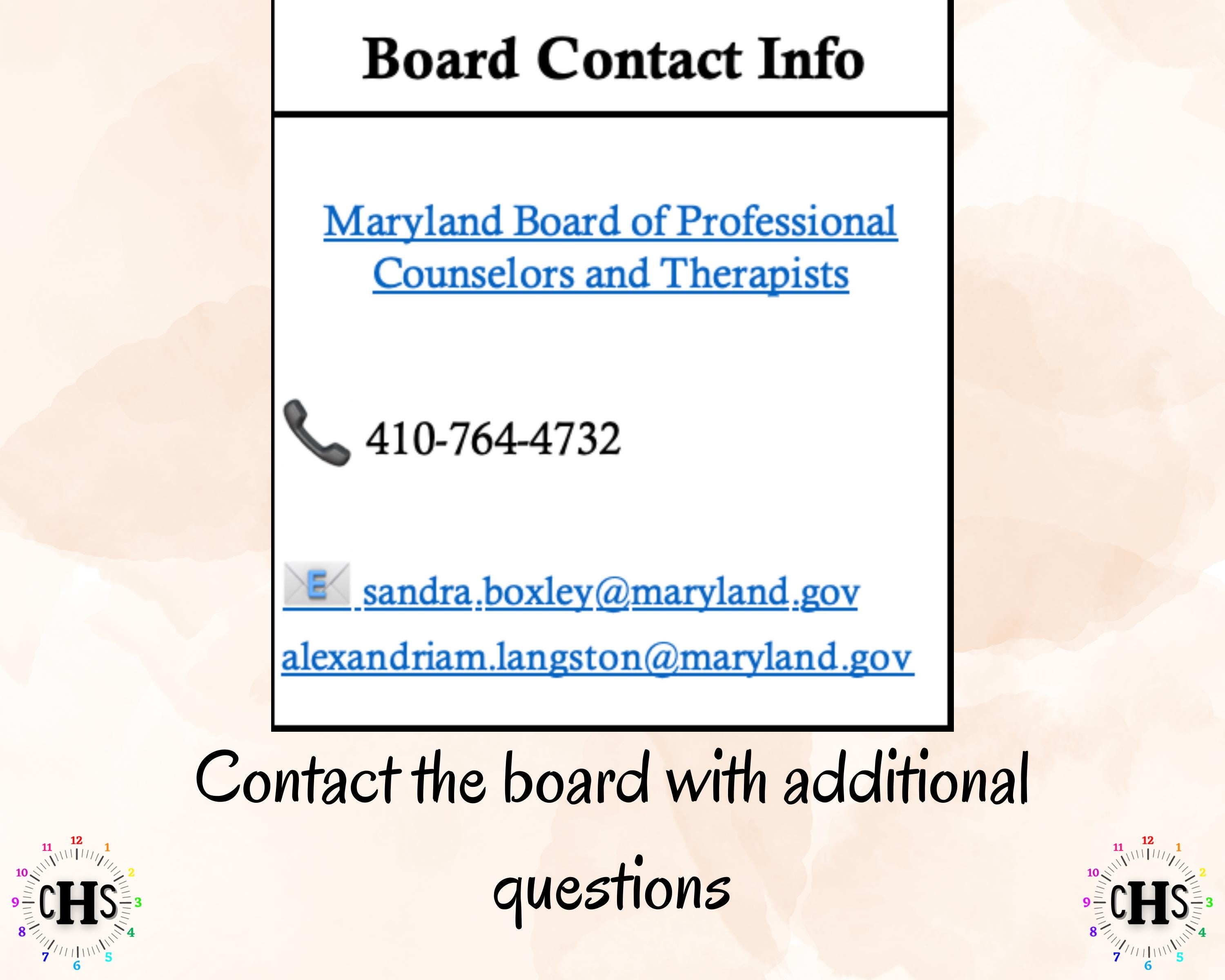 Maryland LCPC, Clinical Hours Tracker, Supervision Log for Licensed Graduate Professional Counselor - Counseling Graduation Gift
