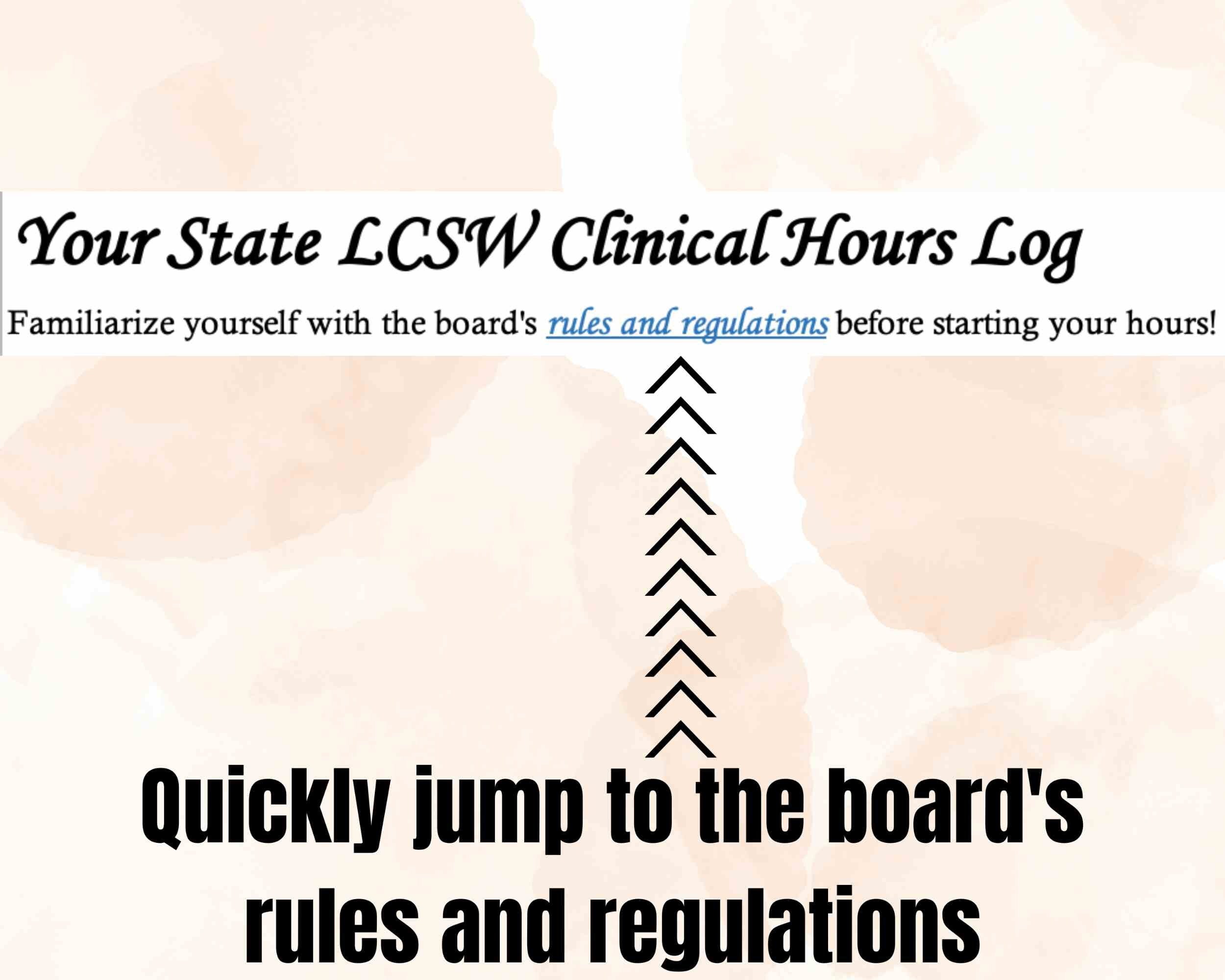 Custom Clinical Hours Tracker, Supervision Log - Healthcare Worker Gift