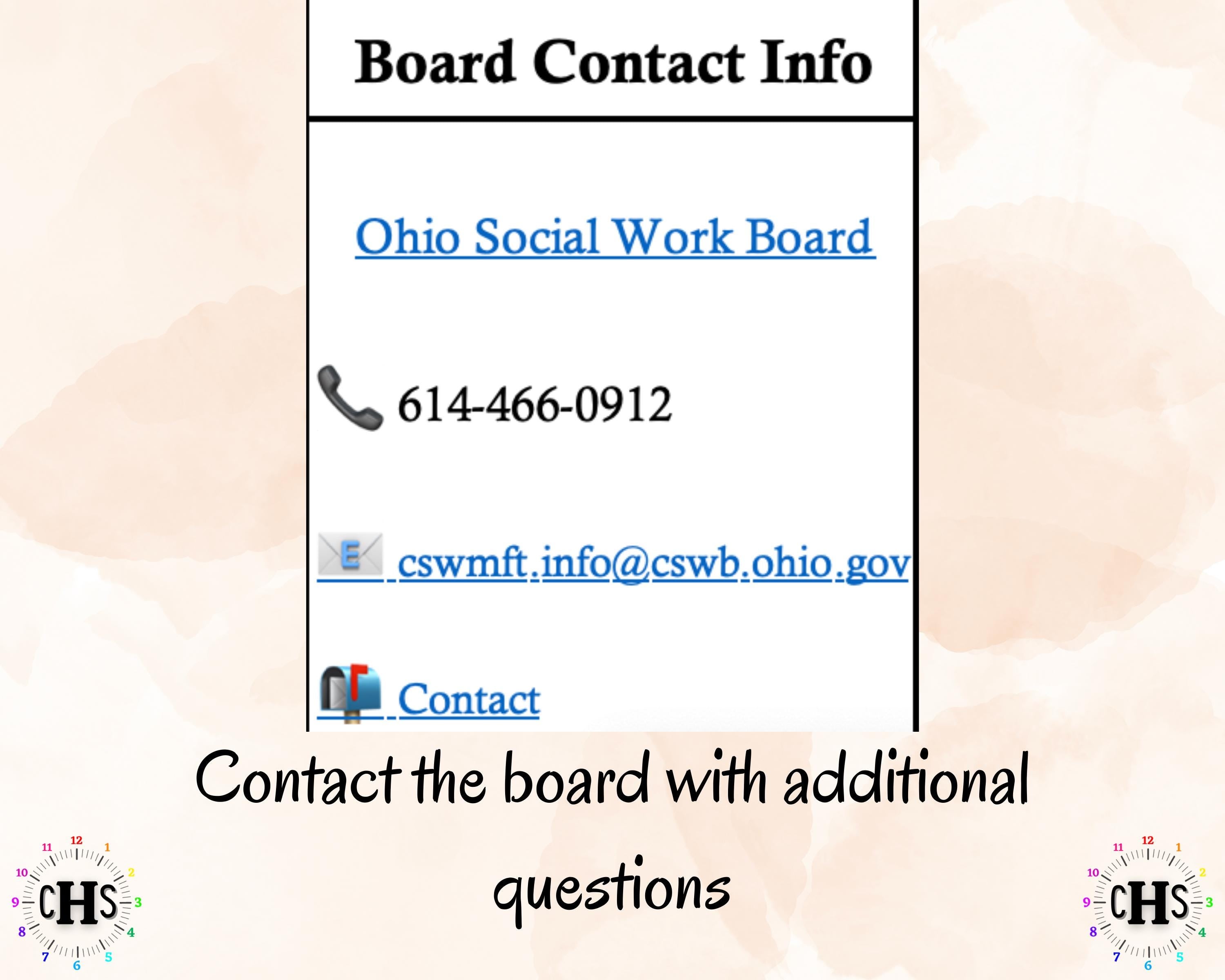 Ohio LISW, Clinical Hours Tracker, Supervision Log for Master Social Worker - MSW Student or MSW Graduation Gift