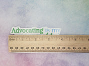 Advocating is my Specialty Sticker for Social Worker, Advocacy Sticker, Case Management Sticker, MSW Student, MSW Graduation Gift