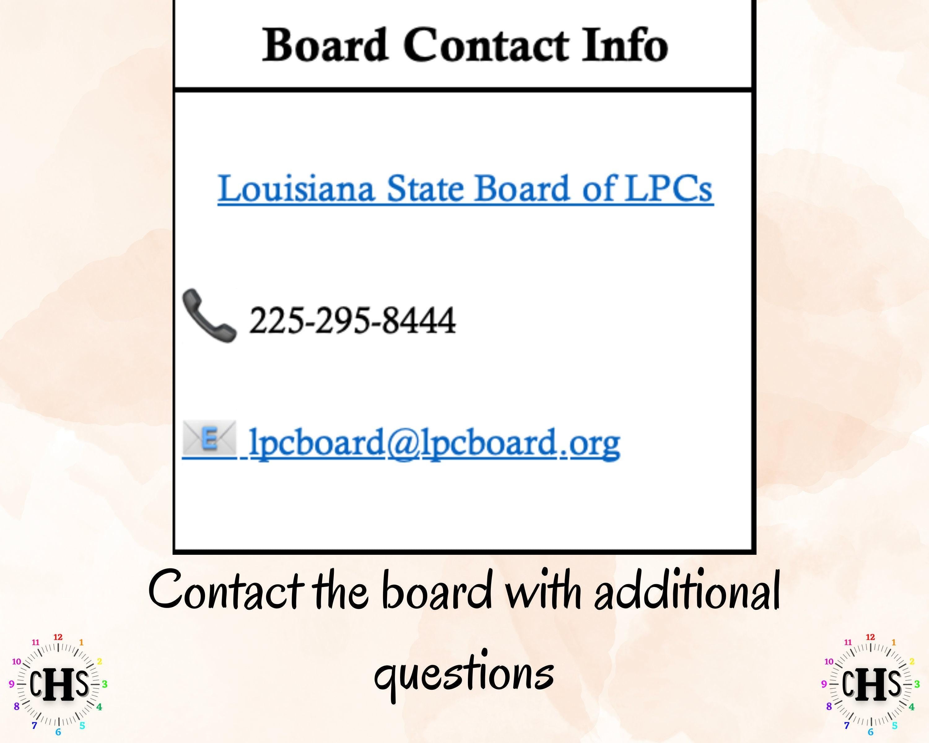 Louisiana LMFT, Clinical Hours Tracker, Supervision Log for Provisional Licensed Marriage and Family Therapist - Therapy Graduation Gift