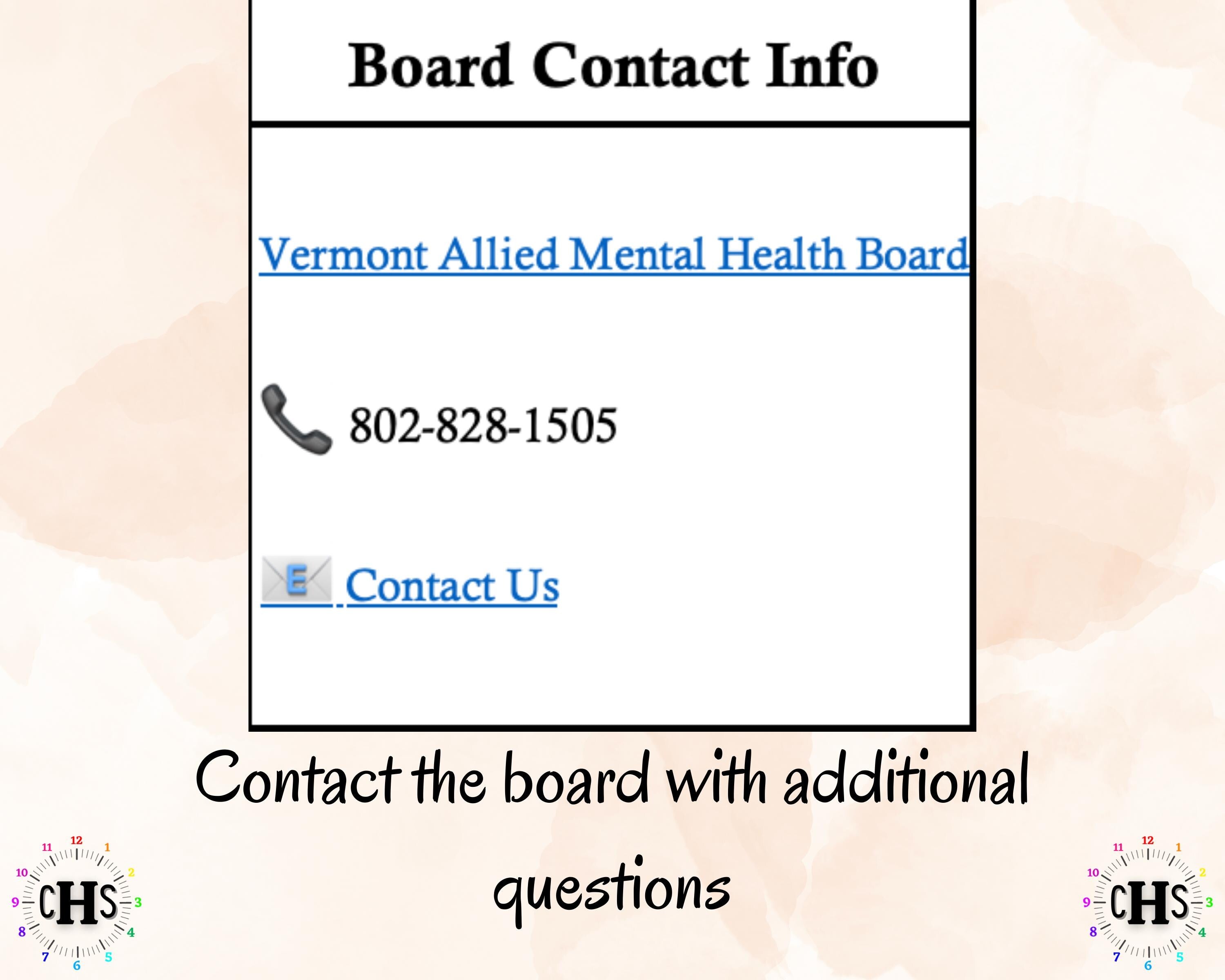 Vermont CMHC, Clinical Hours Tracker, Supervision Log for Associate Licensed Counselor - Counseling Graduation Gift