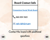 Connecticut, LCSW Hours Tracker, Clinical Supervision Form for Master Social Worker - MSW Student or MSW Graduation Gift