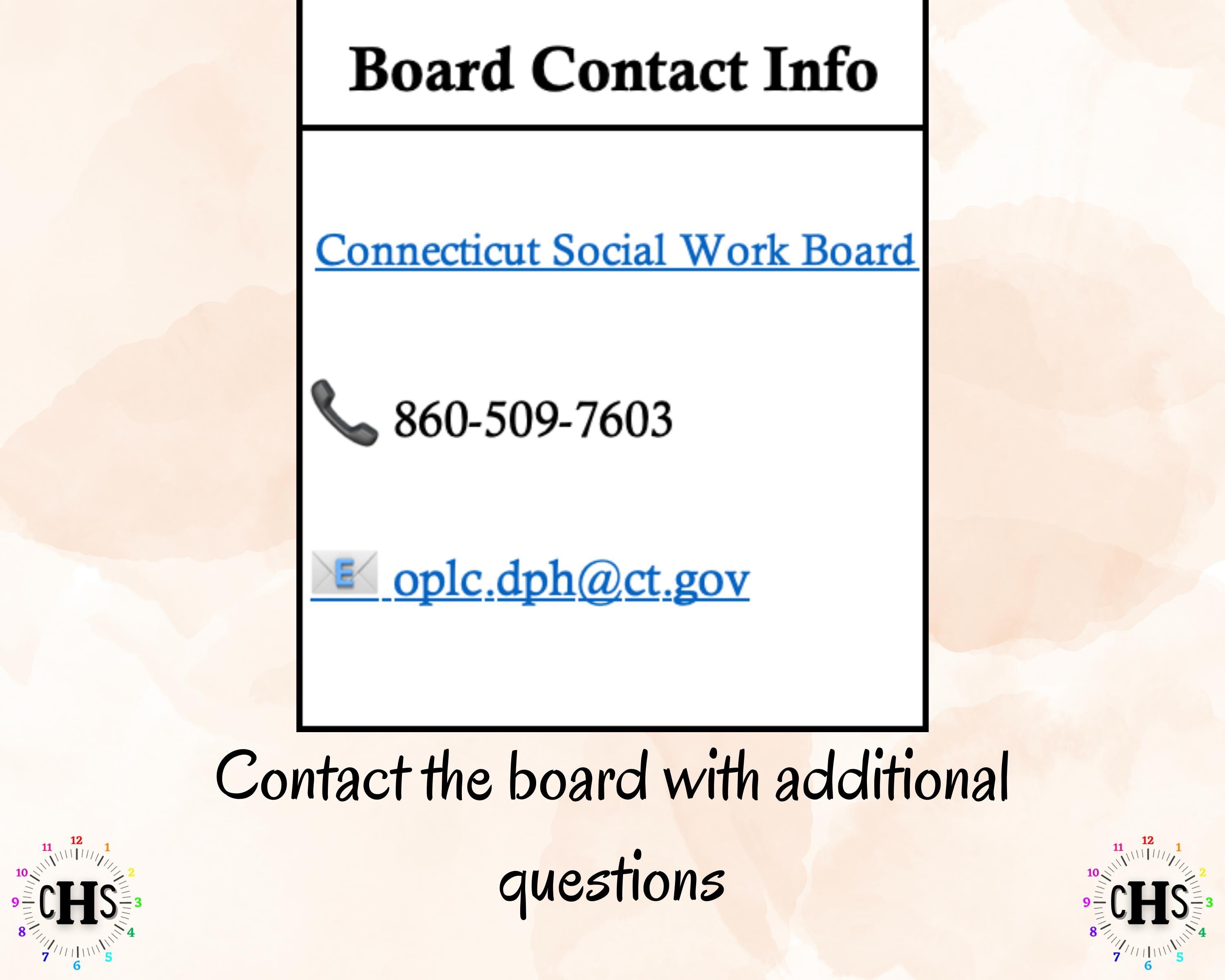 Connecticut, LCSW Hours Tracker, Clinical Supervision Form for Master Social Worker - MSW Student or MSW Graduation Gift