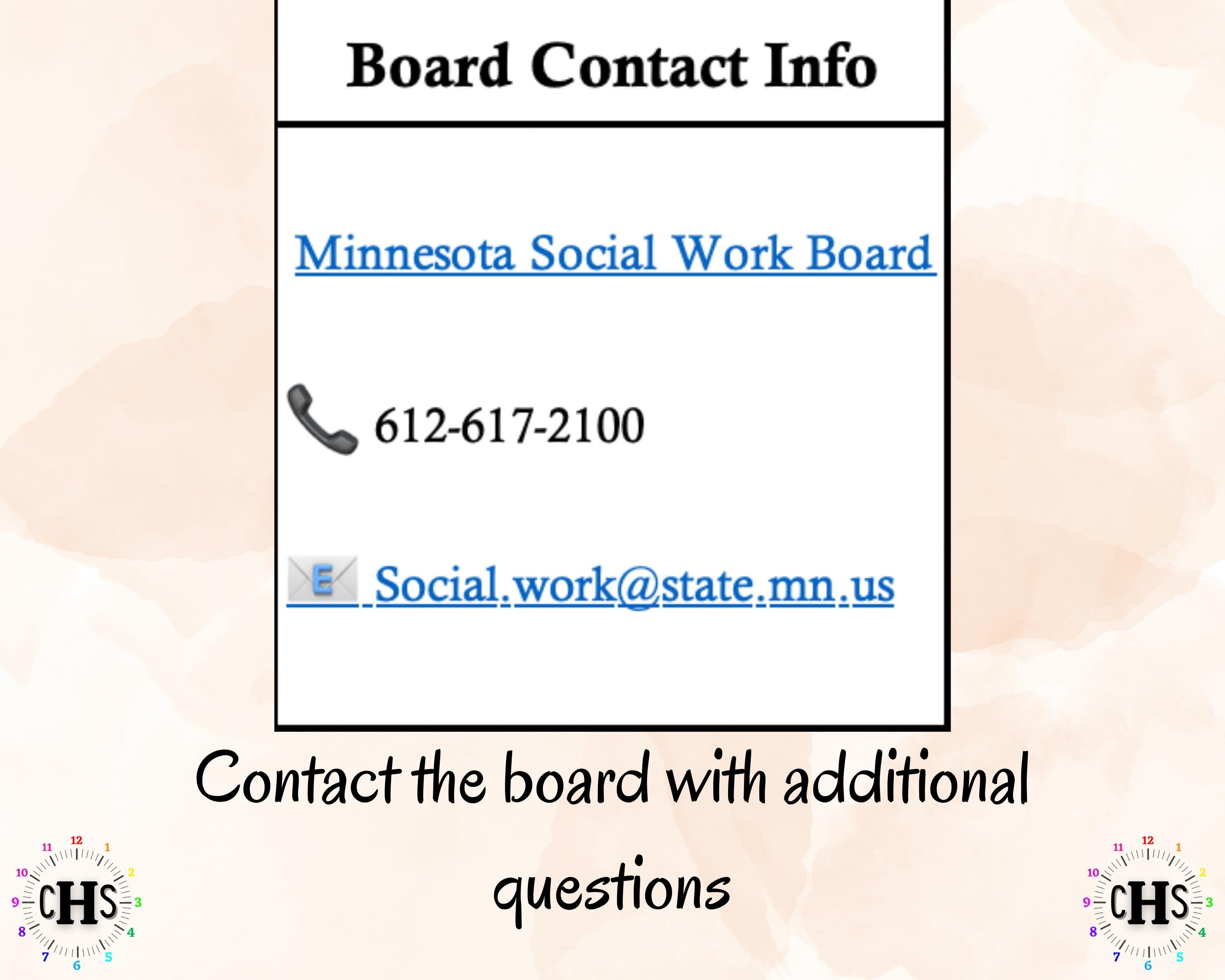 Minnesota LICSW, Clinical Hours Tracker, Supervision Log for Master Social Worker - MSW Student or MSW Graduation Gift