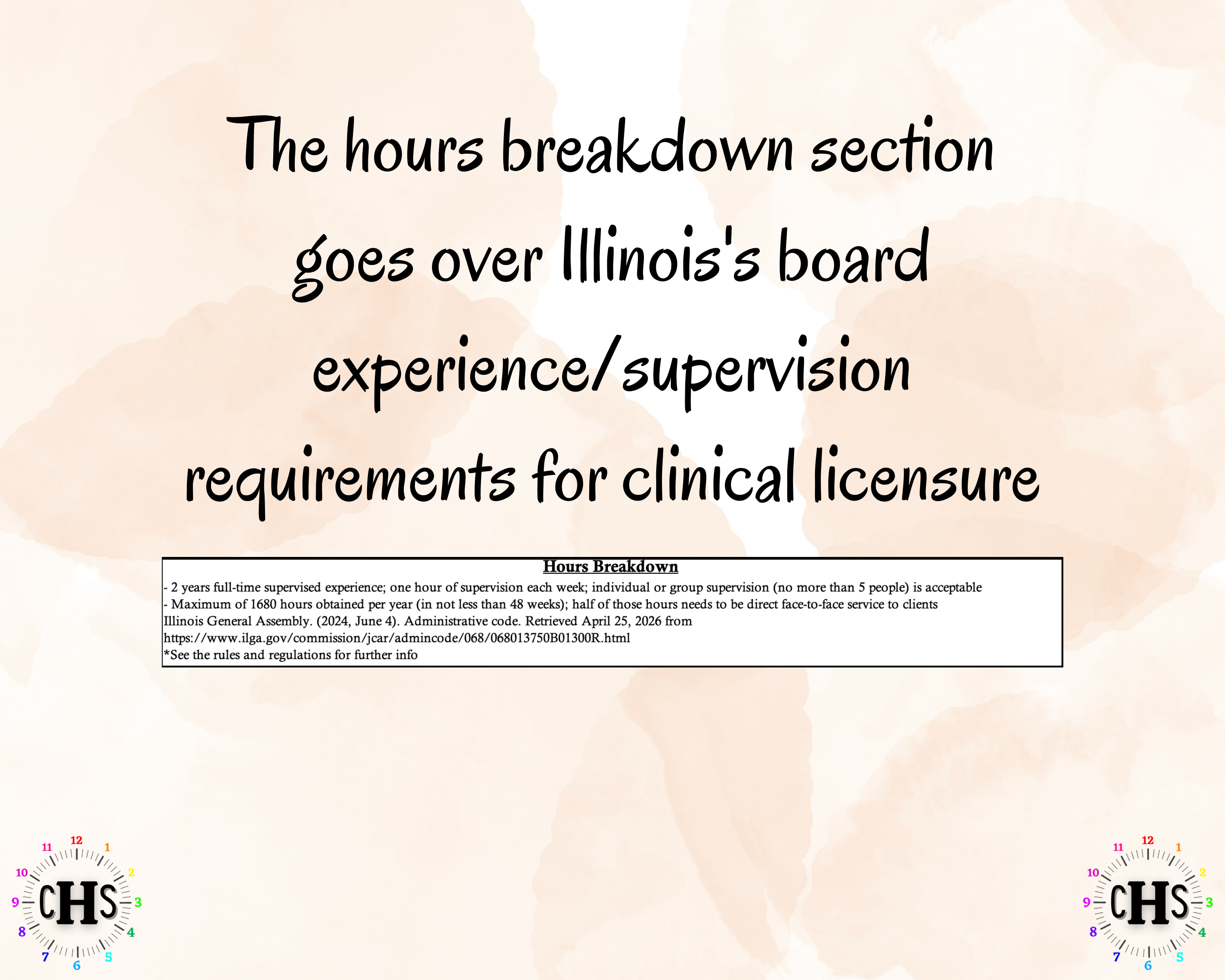 Illinois LCPC, Clinical Hours Tracker, Supervision Log for Licensed Professional Counselor - Counseling Graduation Gift
