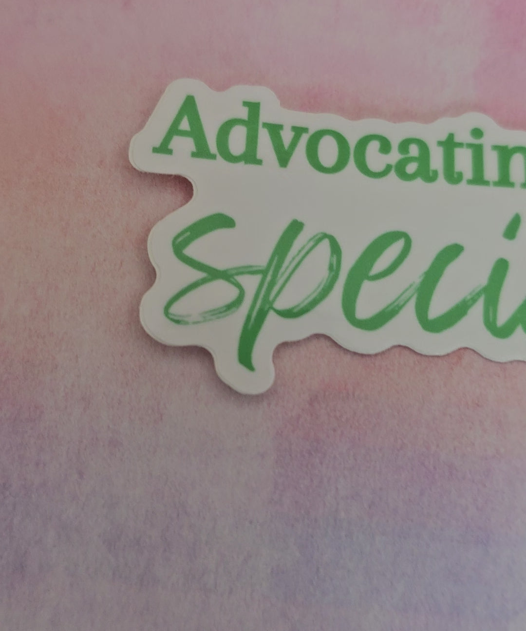 Advocacy Sticker for Social Worker