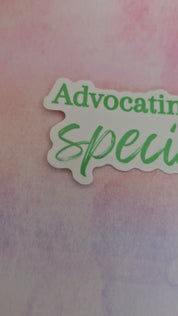 Advocacy Sticker for Social Worker