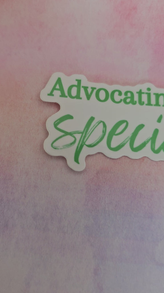 Advocacy Sticker for Social Worker